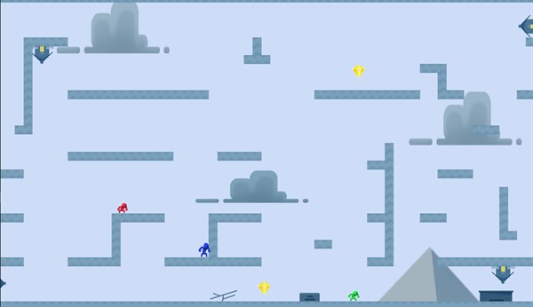 Platformer Catch Me — 1