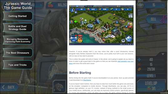 Jurassic World The Game Guide screenshot 2