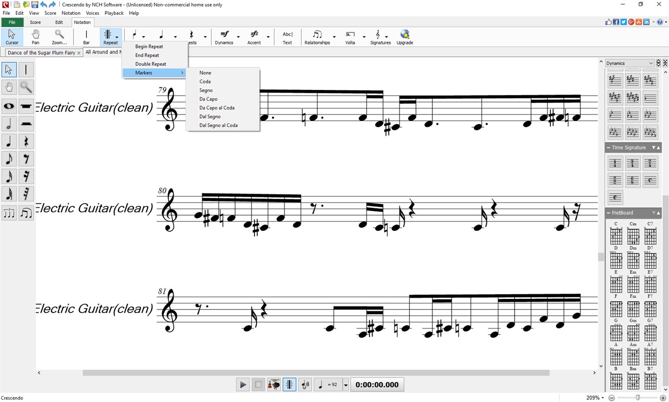 #4. Crescendo Music Notation Express Edition (Windows) Bởi: NCH Software