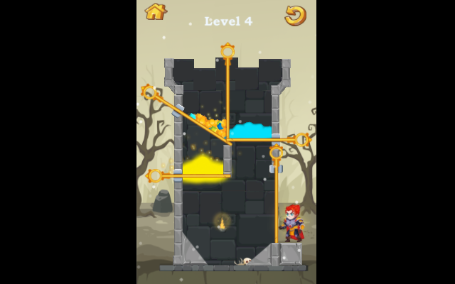 Hero Rescue Puzzle Game
