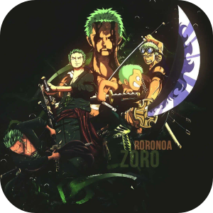 One Piece Roronoa Zoro 4K wallpaper HomePage icon