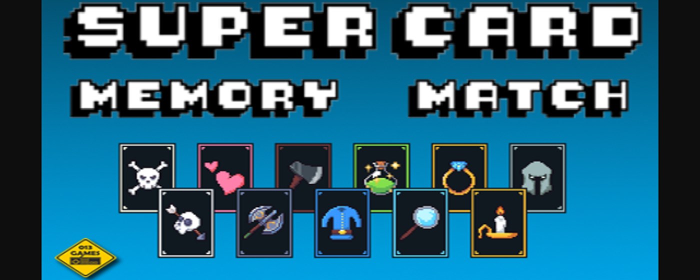 Super Card Memory Match Game marquee promo image