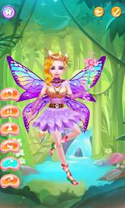 fairy fashion salon - beautiful girl makeup spa screenshot 3