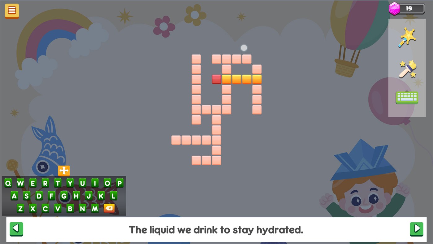 #7. Kids' Smarty Crosswords for PC & XBOX (Xbox) By: PandaSoftwares