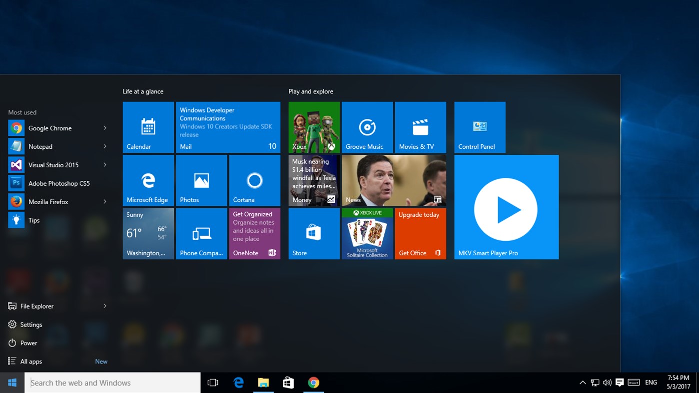 #1. MKV Smart Player Pro (Windows) 由: MEGA IT SOLUTIONS