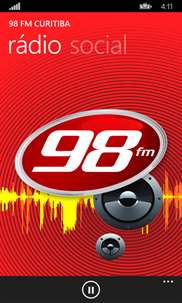 98 FM Curitiba screenshot 1