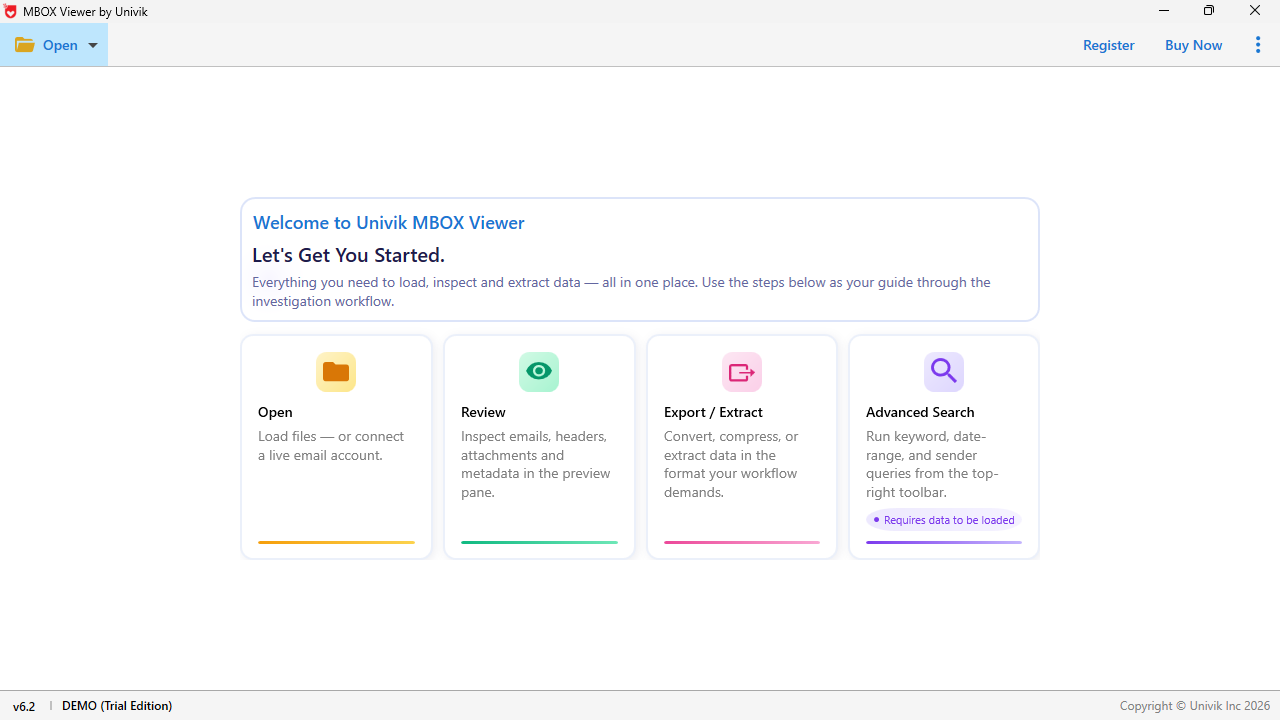 MBOX Viewer by Univik screenshot