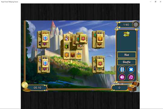 Royal Tower Mahjong Future screenshot 2