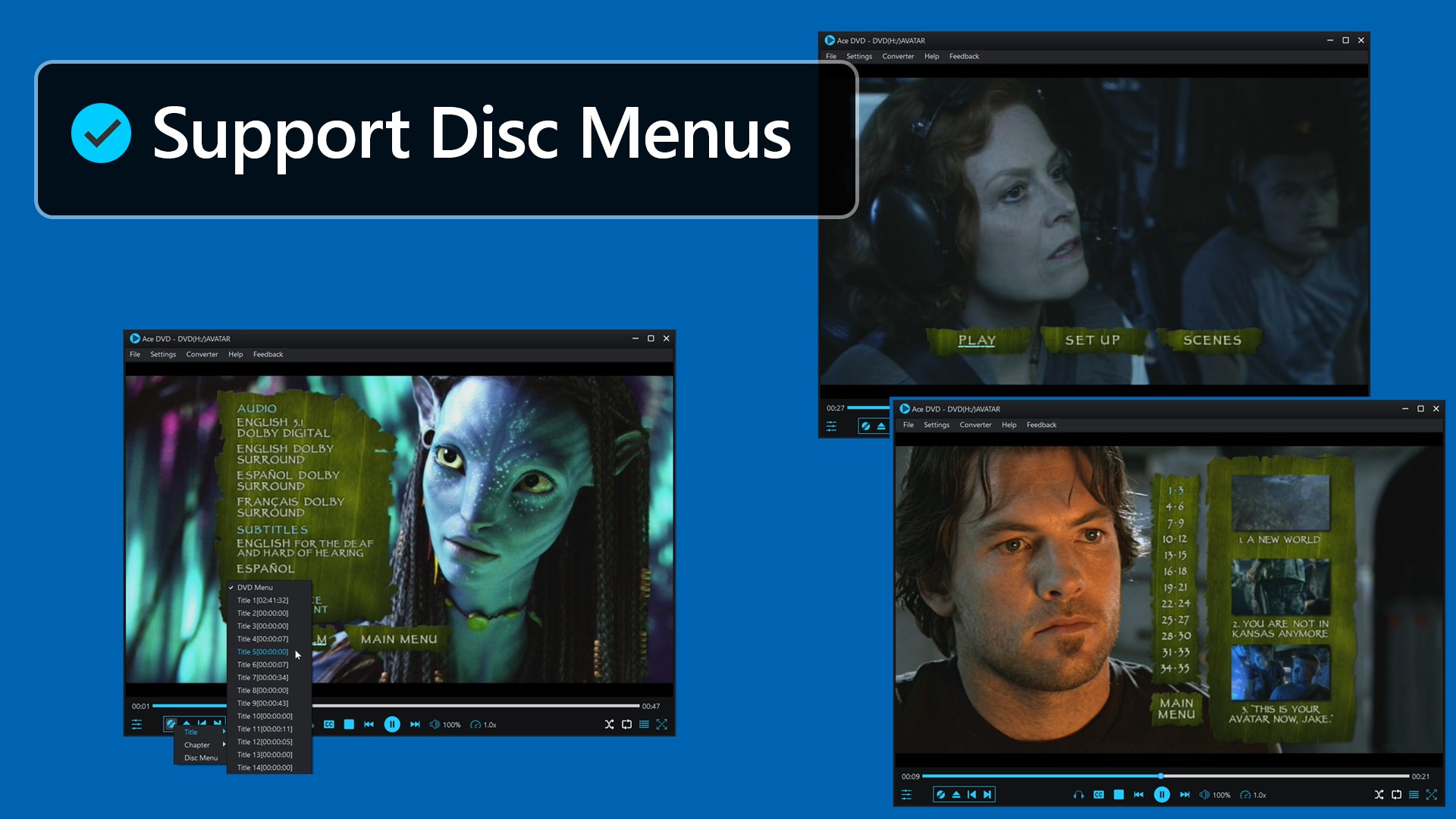 Ace DVD Player screenshot