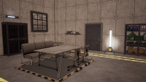 SAND LAND - Conjunto de muebles: Base militar