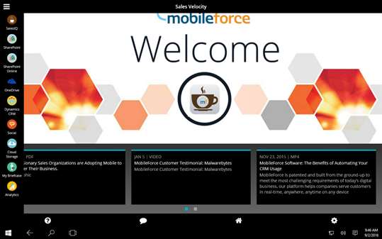 MobileForce screenshot 1