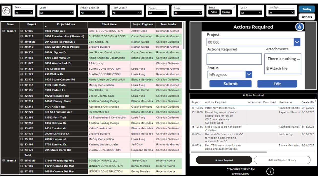 Snapshot 3 of Modernize Outdated Tools with Power Apps & Power BI