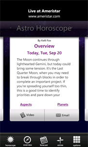Astro Horoscope by Kelli Fox screenshot 4