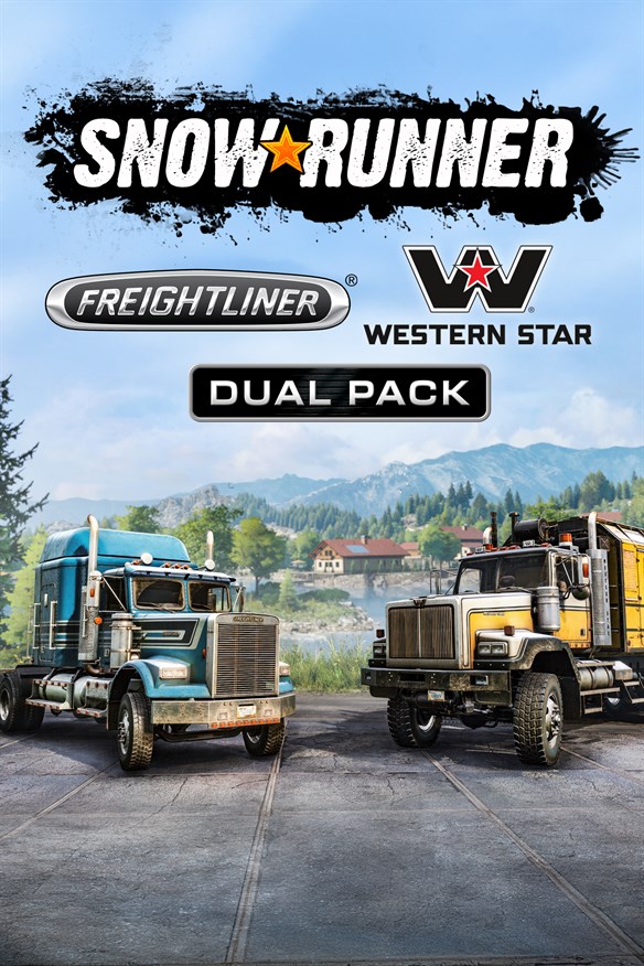 SnowRunner – Freightliner and Western Star Dual Pack (Windows) Xbox Series X|S and Xbox One cover art