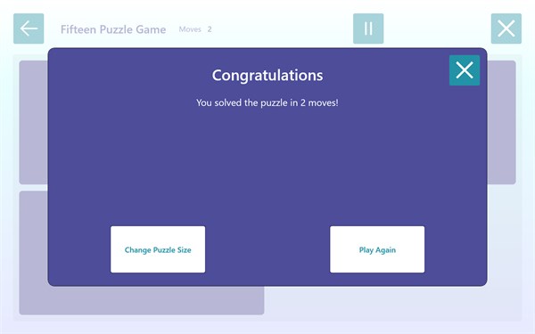 Fifteen Puzzle Game — 5