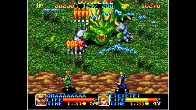 ACA NEOGEO NINJA COMMANDO screenshot 2