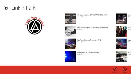 Linkin Park Reader screenshot 3