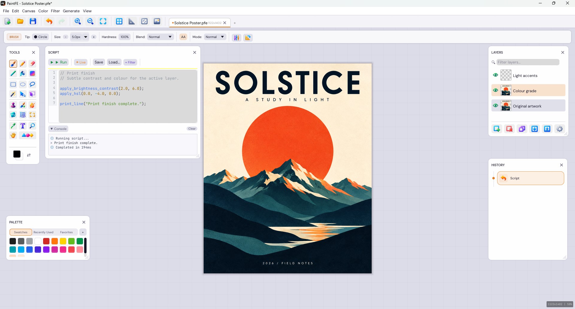 PaintFE screenshot