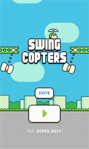 Swing Copters screenshot 1