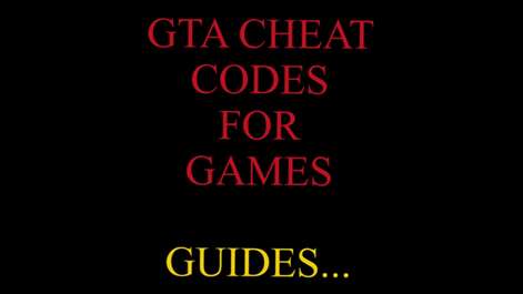 GTA T CHEATS Screenshots 1