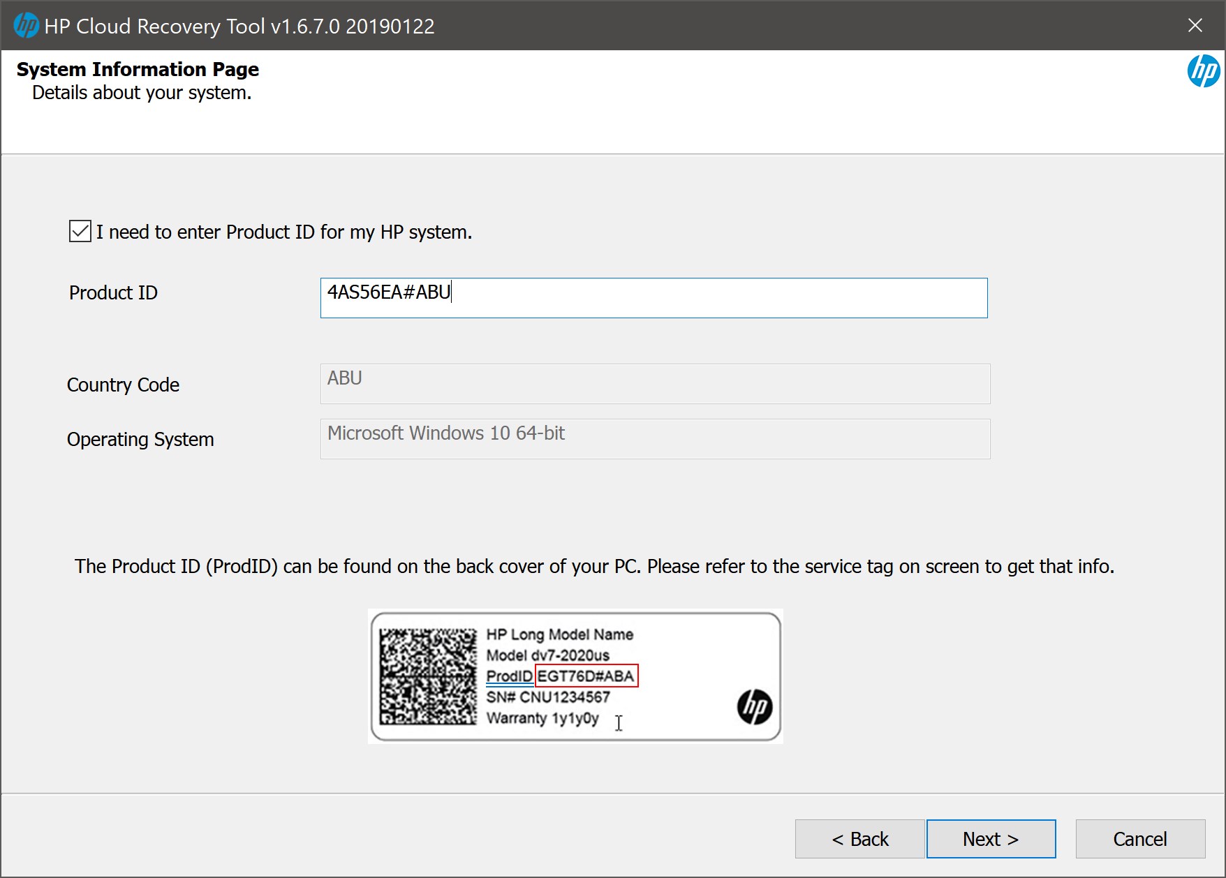 HP Cloud Recovery Tool (Windows Apps) — AppAgg