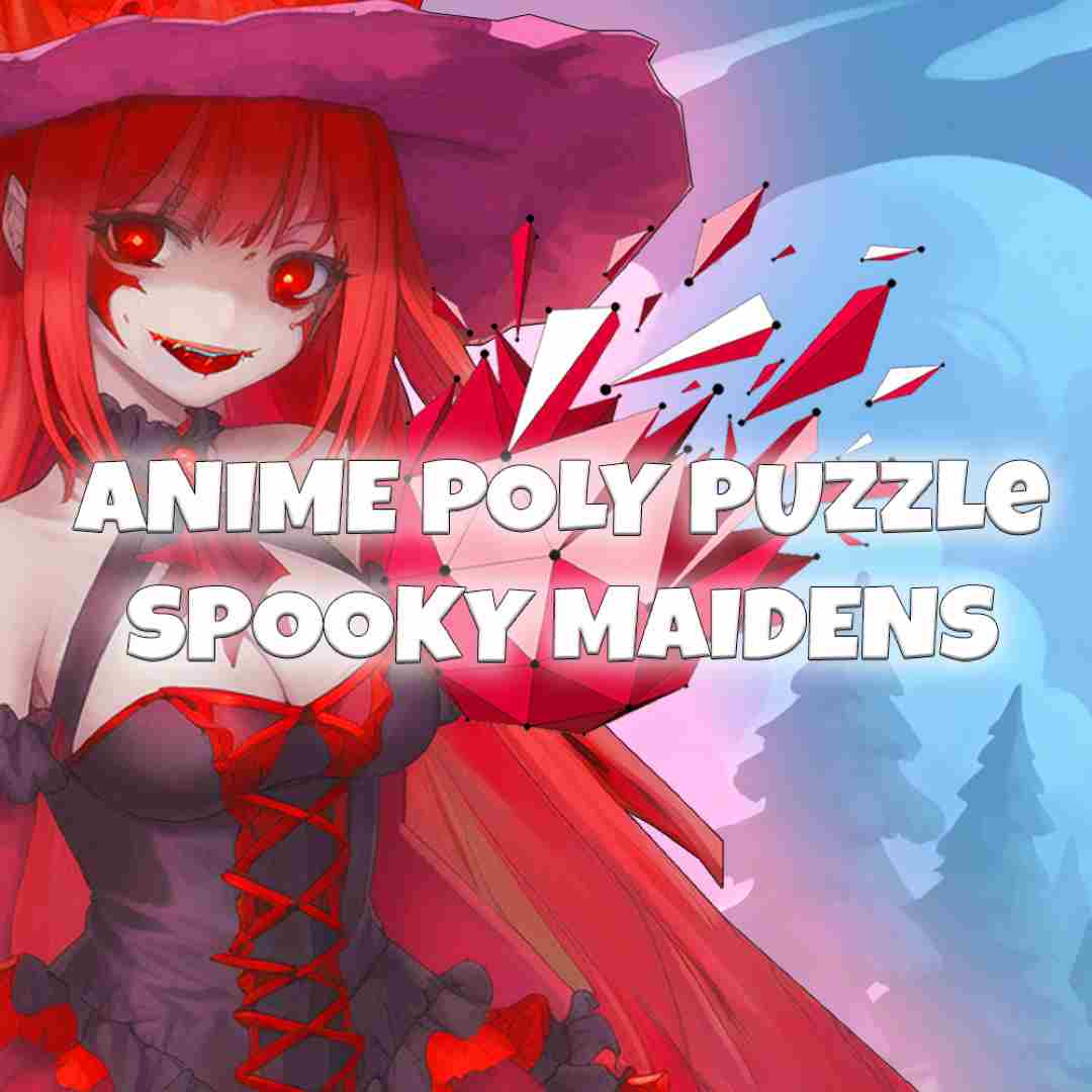 Anime Poly Puzzle - Spooky Maidens