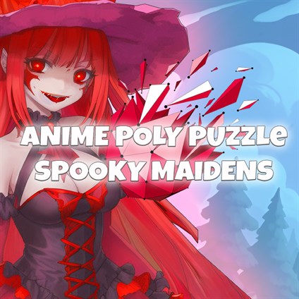 Anime Poly Puzzle - Spooky Maidens
