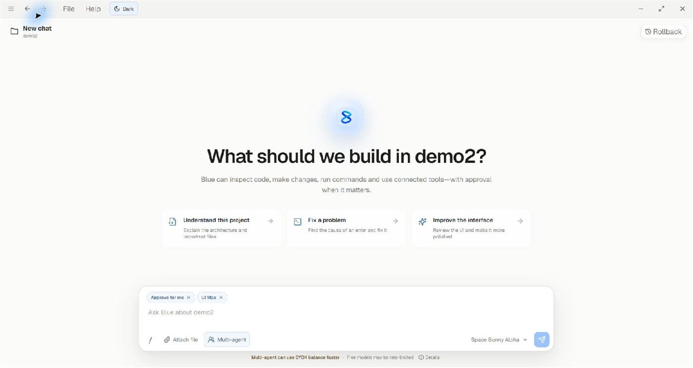 #3. Blue Desktop (Windows) Od: Imergene