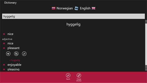 Norwegian - English Screenshots 2