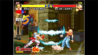 ACA NEOGEO REAL BOUT FATAL FURY screenshot 2