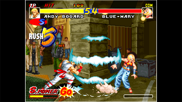 ACA NEOGEO REAL BOUT FATAL FURY screenshot 2