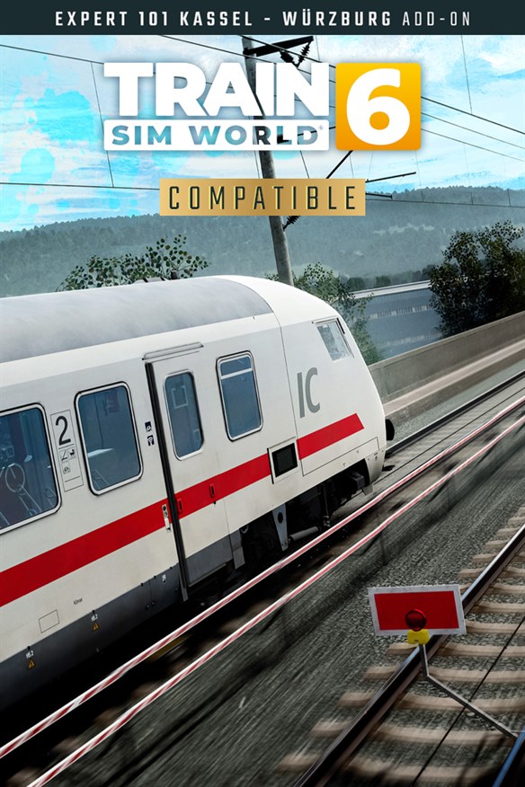 Train Sim World 6: Expert DB BR 101 on Kassel - Würzburg Gameplay Pack Xbox Series X|S and Xbox One cover art