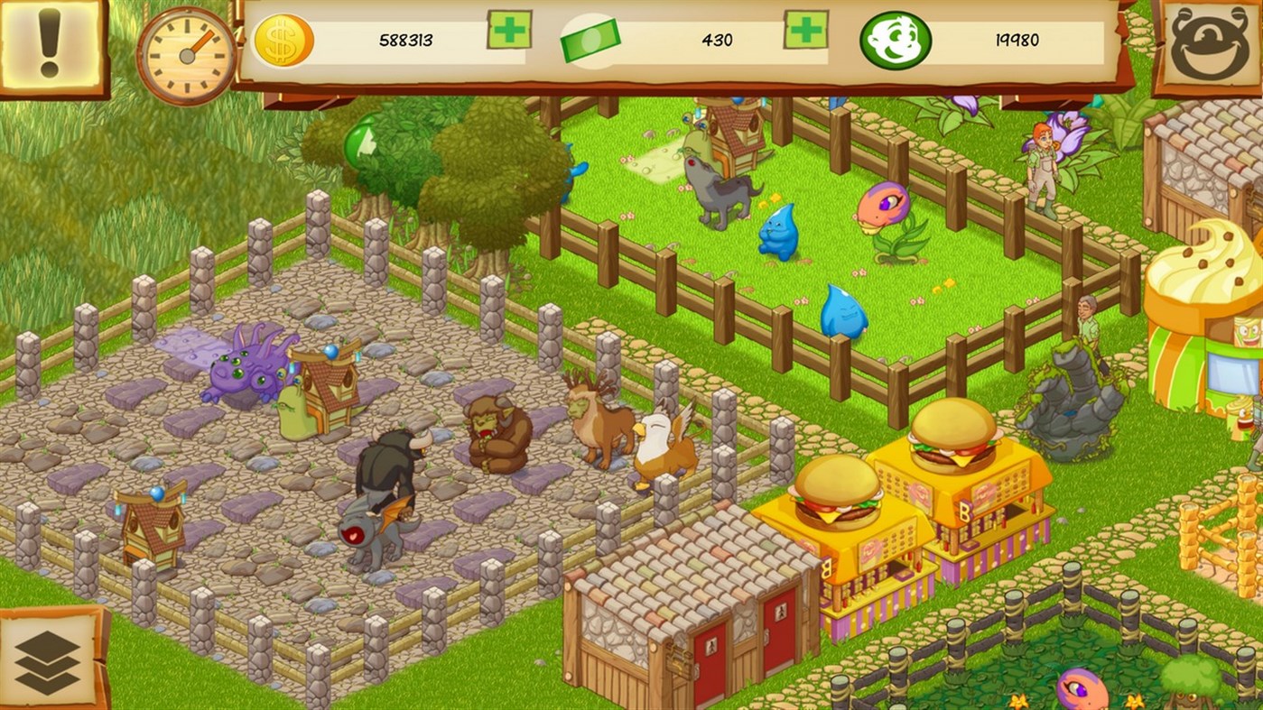 #2. Fantasy Park Tycoon (Windows) 来自: Shinypix