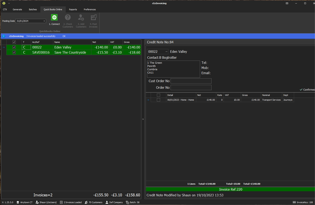 #3. ctxInvoicing (Windows) 由: shaunsoft ltd