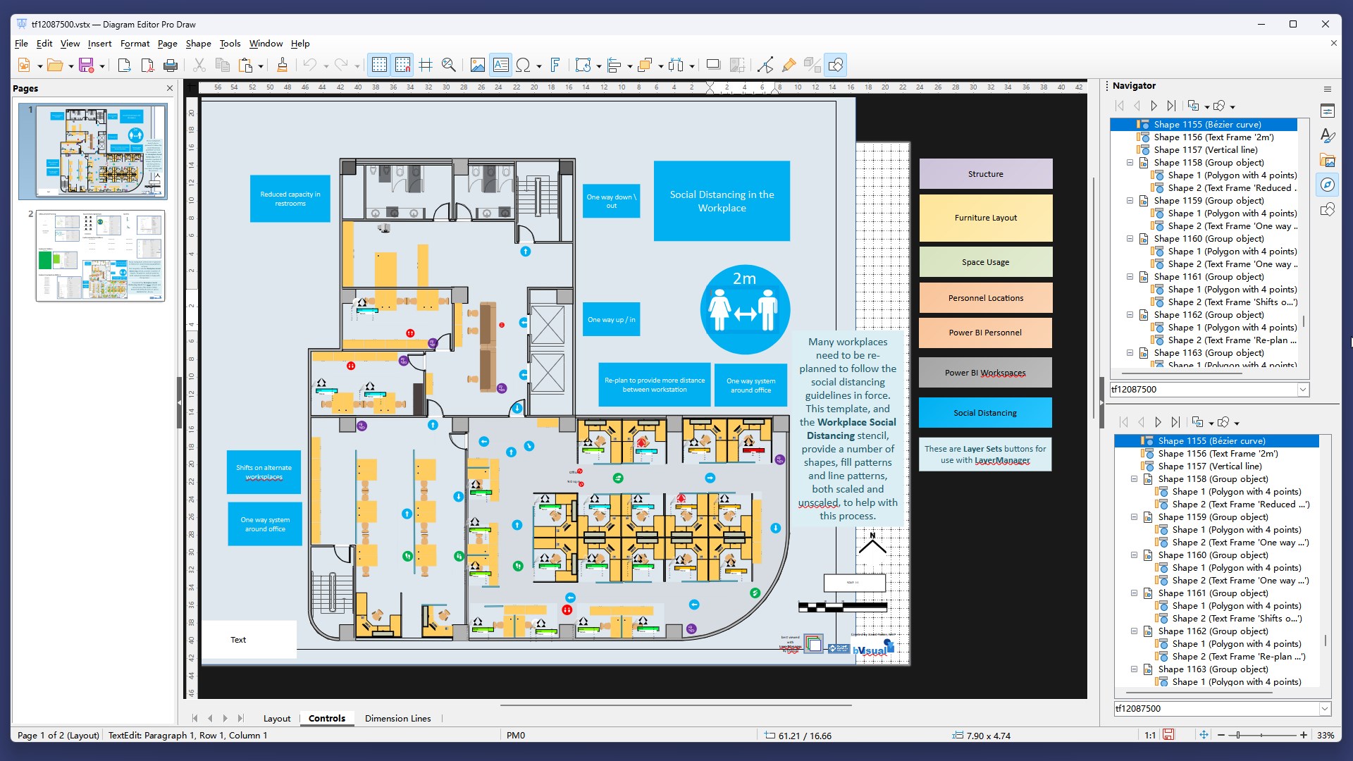 Diagram Editor Pro: for MS Visio screenshot