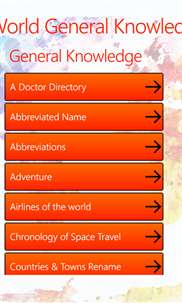 Current General Knowledge screenshot 3