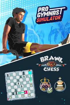 Cover poster for Pro Gymnast Simulator + Brawl Chess