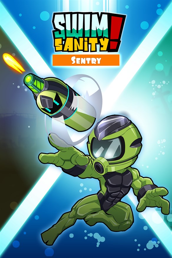 Swimsanity! - Sentry Unleash Xbox Series X|S and Xbox One cover art