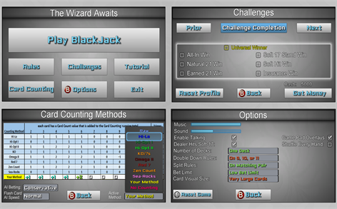 The Blackjack Wiz Screenshots 1