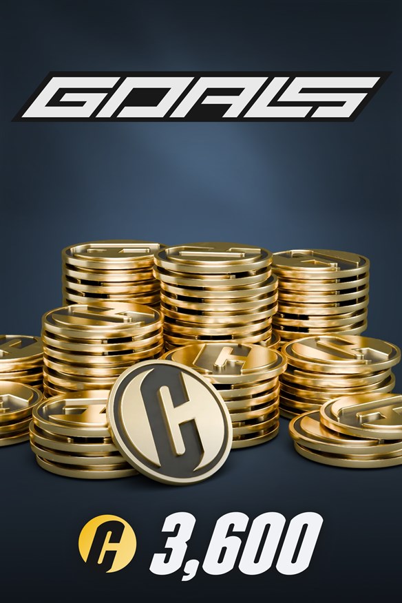 GOALS - 3600 Coins Xbox Series X|S and Xbox One cover art