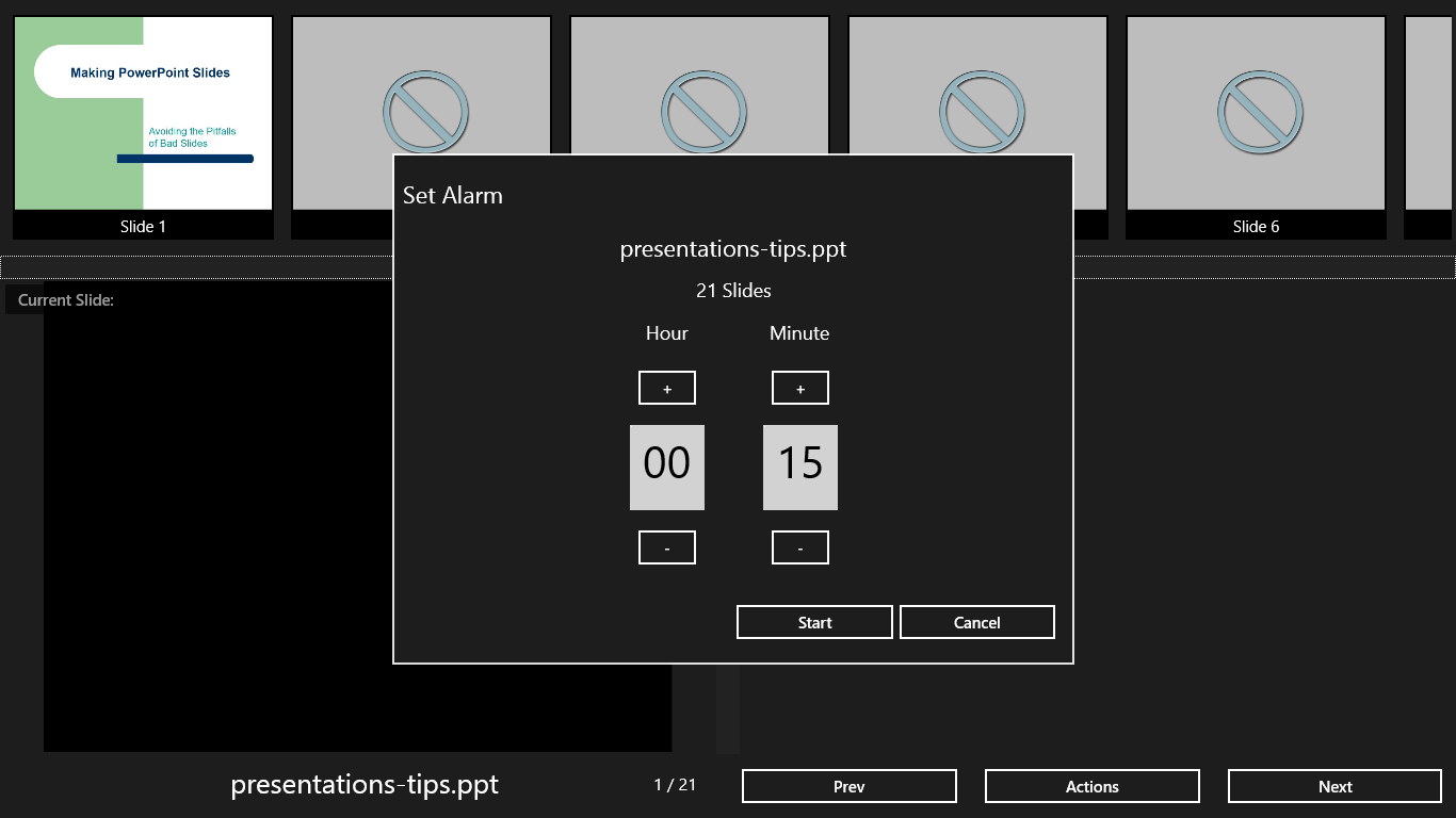 iClickr Remote for PowerPoint for Windows 10