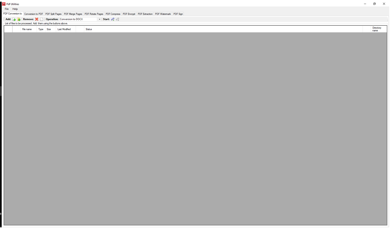 #10. Pdf Utilities (Windows) Podle: MKA Solutions