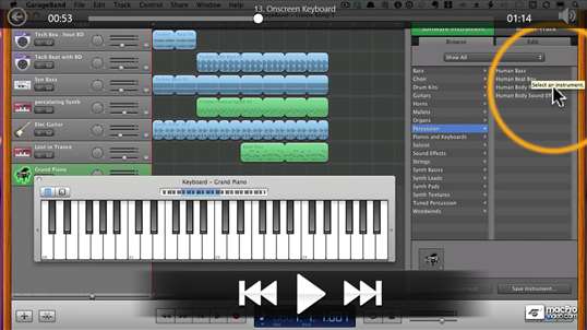 Learning GarageBand '11 screenshot 4