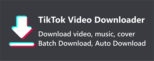 TikTok Video Downloader marquee promo image