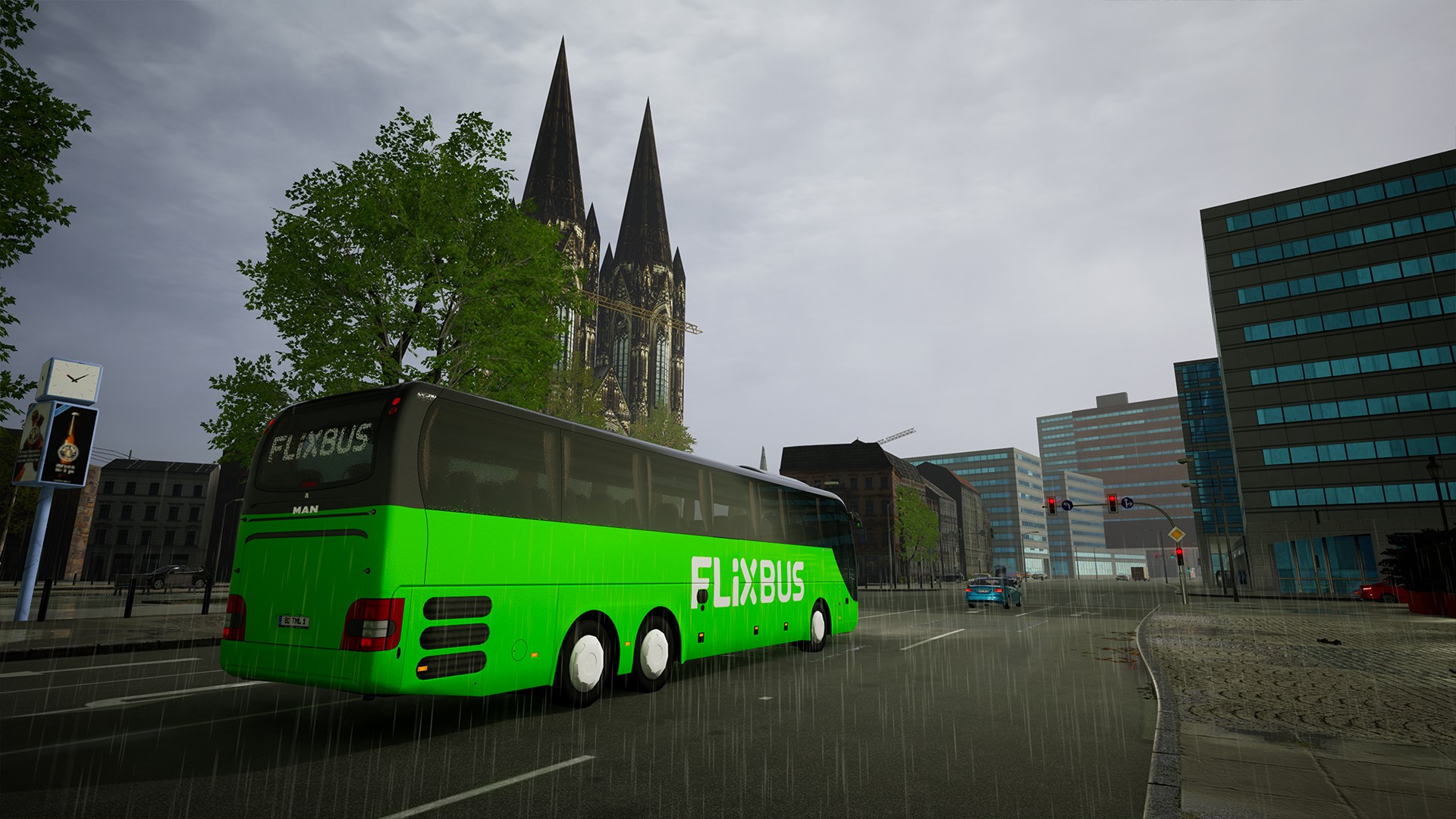 Fernbus simulator