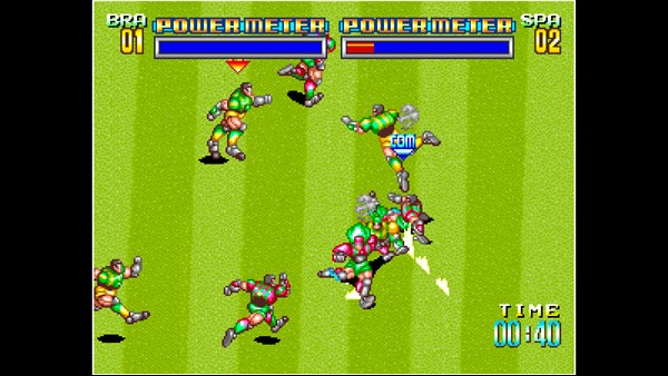 ACA NEOGEO SOCCER BRAWL — 1