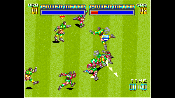 ACA NEOGEO SOCCER BRAWL screenshot