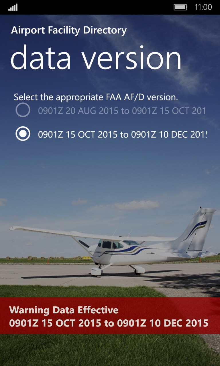 Airport Facility Directory for Windows 10