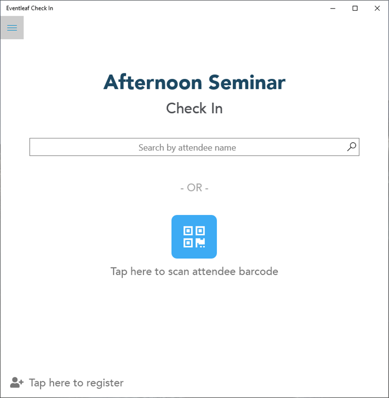 #1. Eventleaf Check In (Windows) 由: Jolly Technologies Inc.