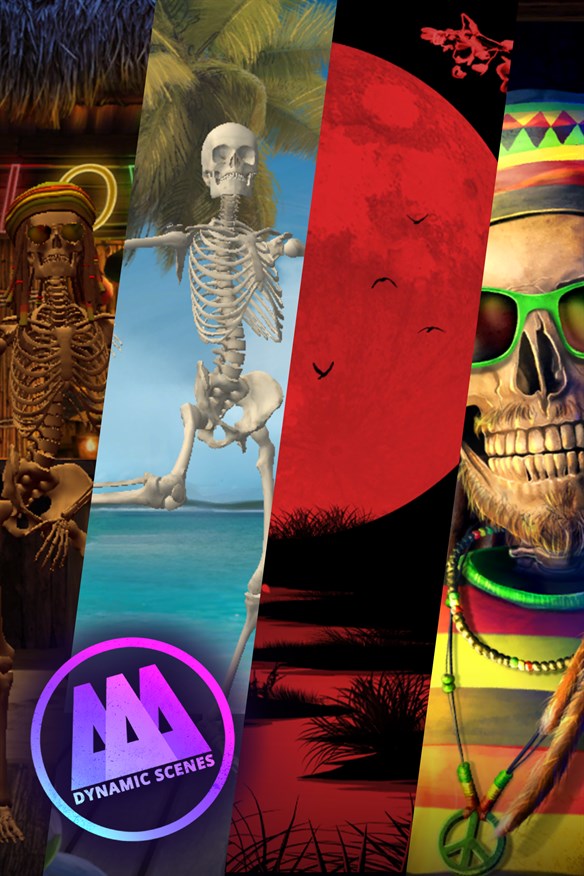 AAA Dynamic Scenes - Skeleton Rhythms Xbox Series X|S and Xbox One cover art